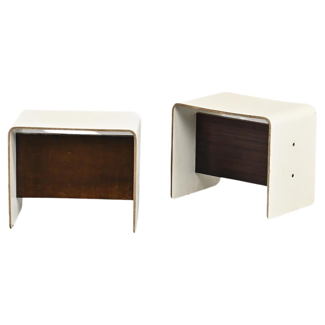  Pair of Bedside Tables by Pierre Guariche, circa 1968