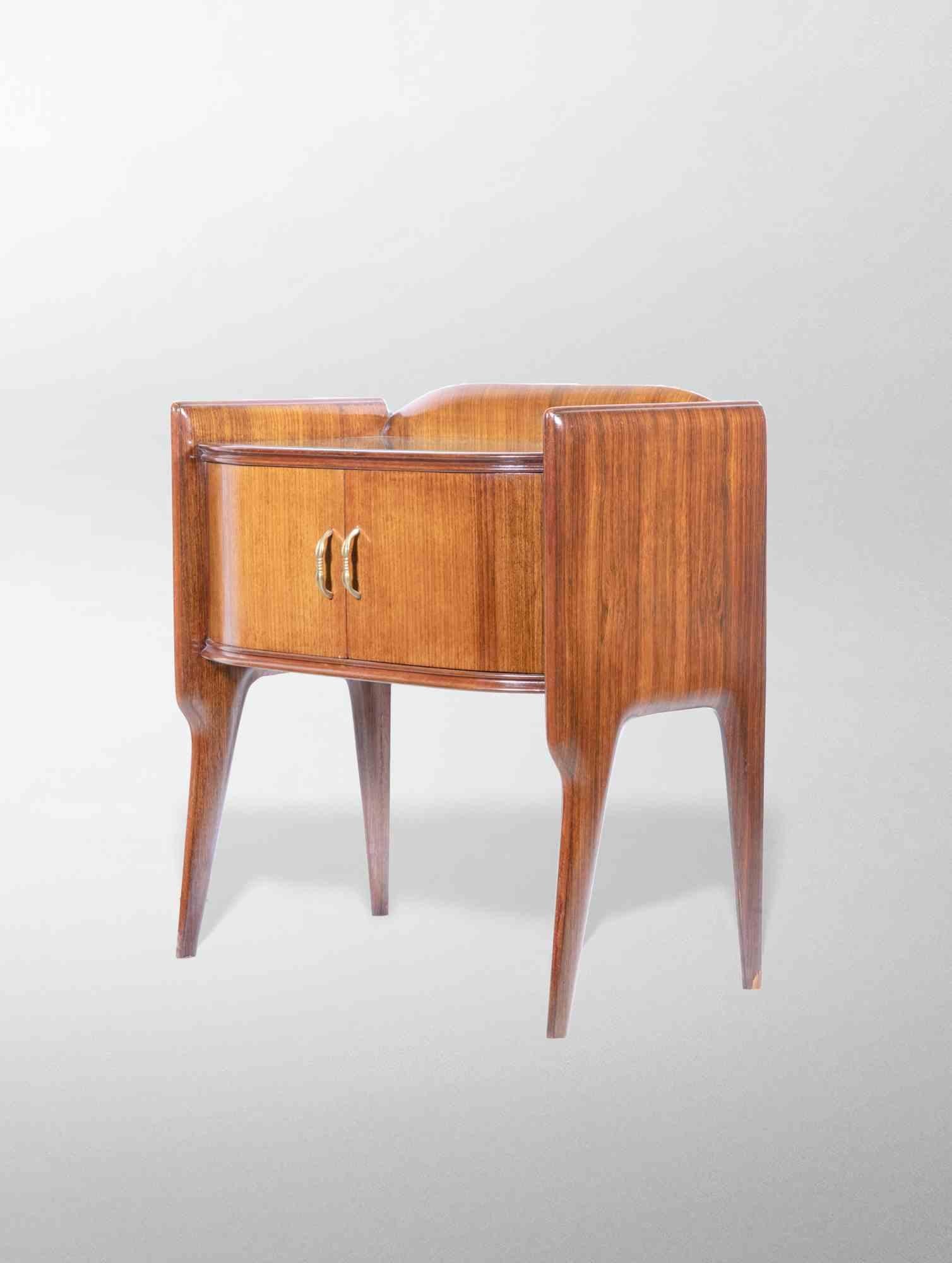 Italian Pair of Bedside Tables by Vittorio Dassi, 1970s For Sale
