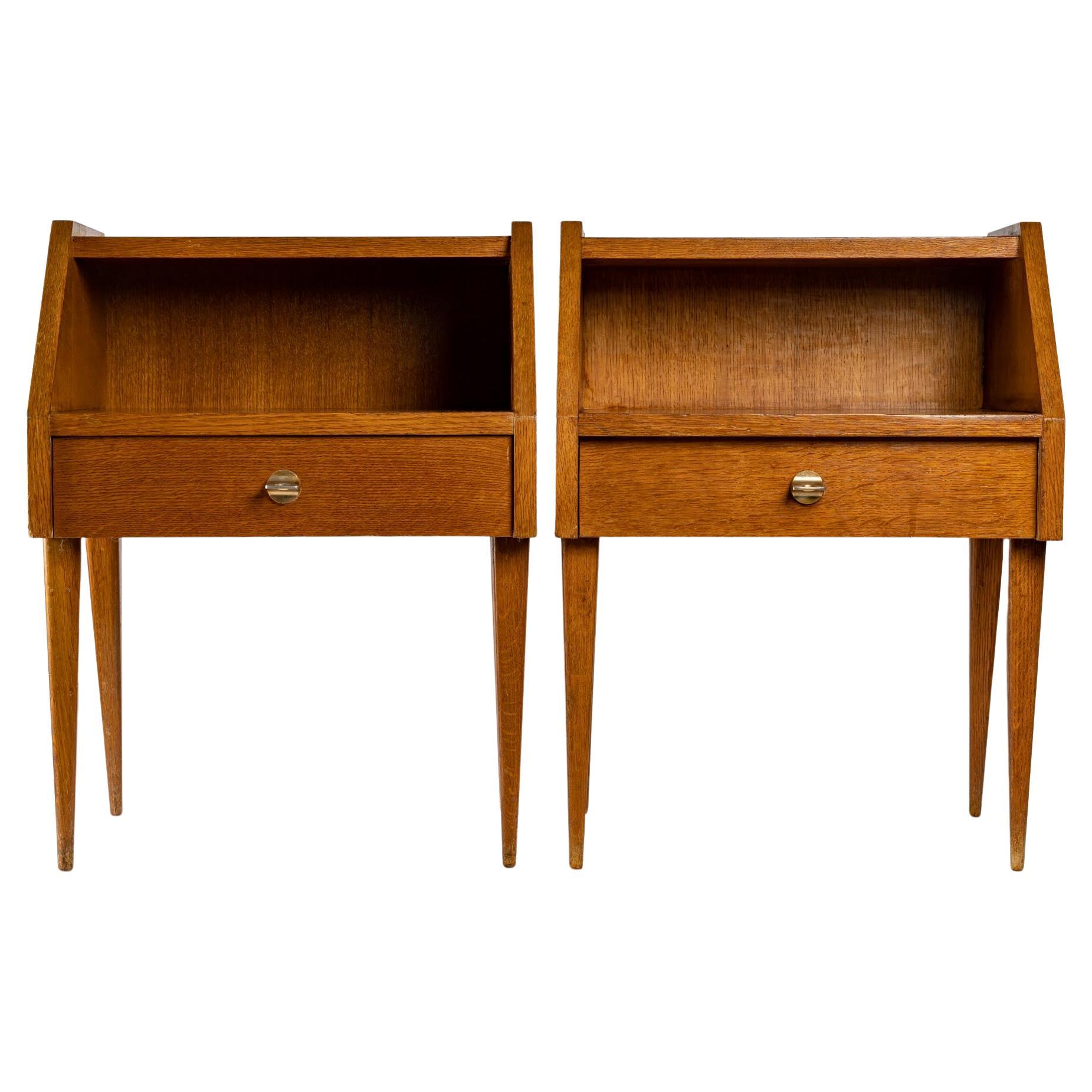 Pair of Bedside Tables, circa 1950-1960
