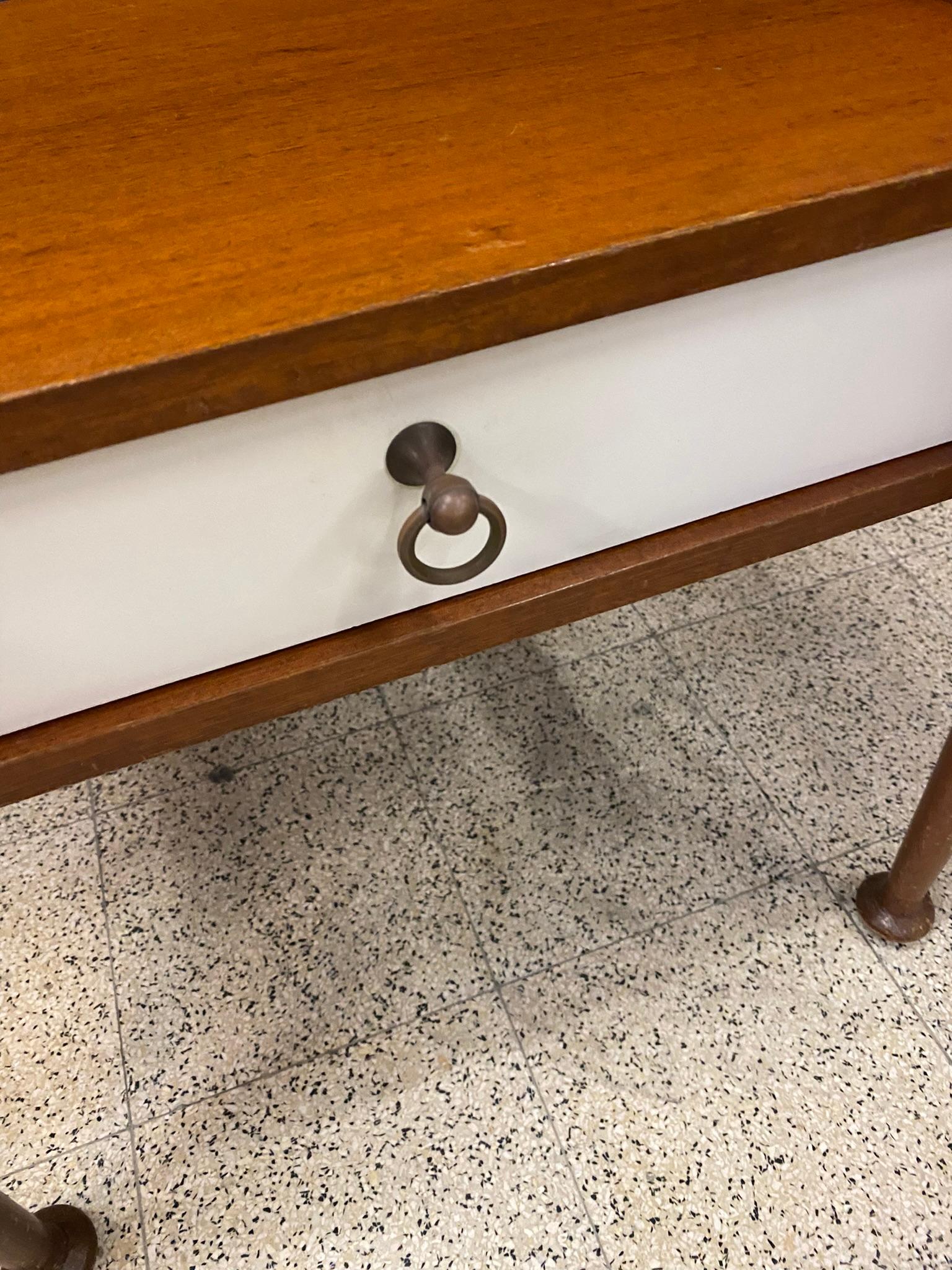 two Bedside Tables, circa 1960 In Good Condition For Sale In Saint-Ouen, FR