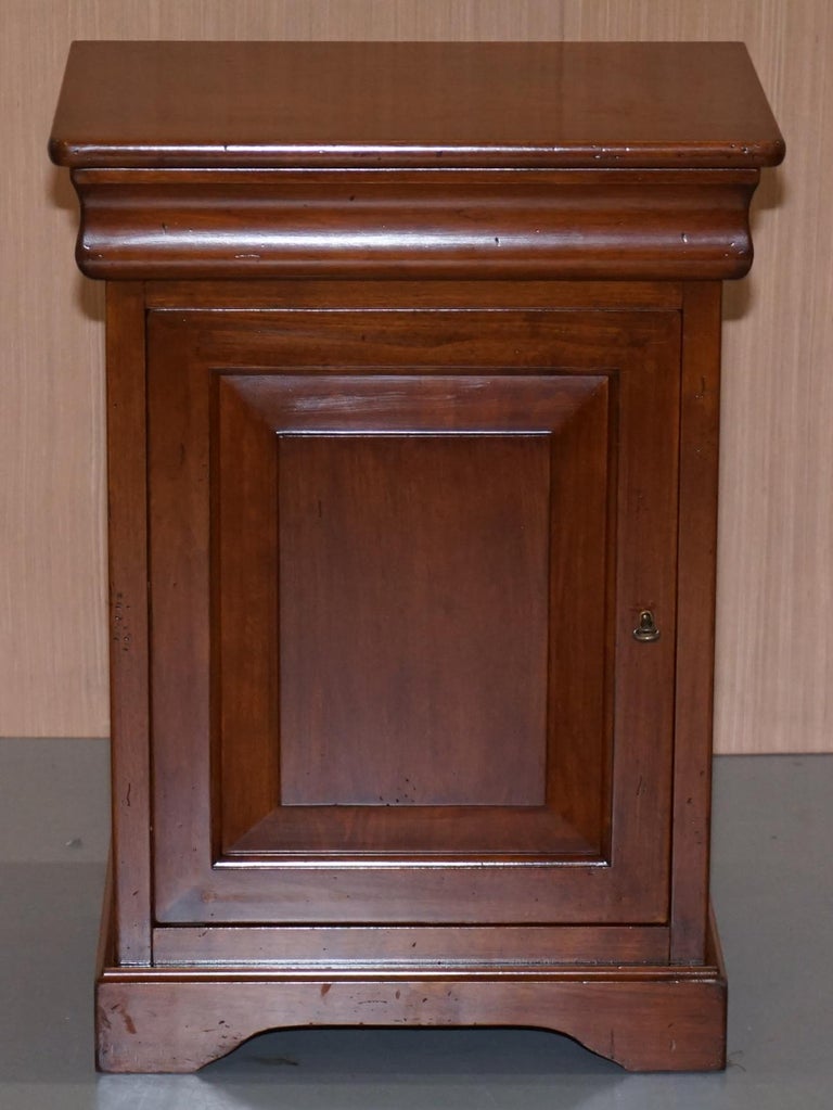 Pair of Bedside Tables Drawer Made in Italy by Consorzio Mobili