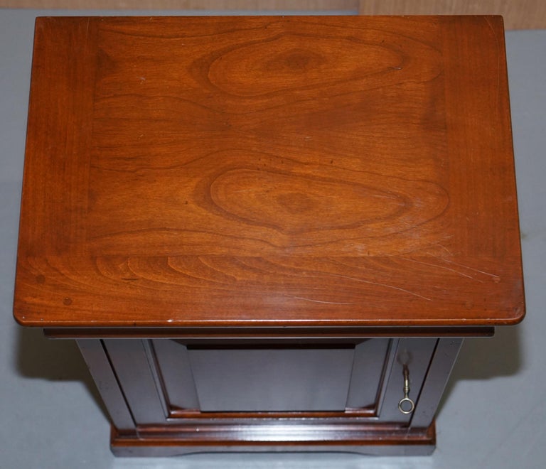 Pair of Bedside Tables Drawer Made in Italy by Consorzio Mobili