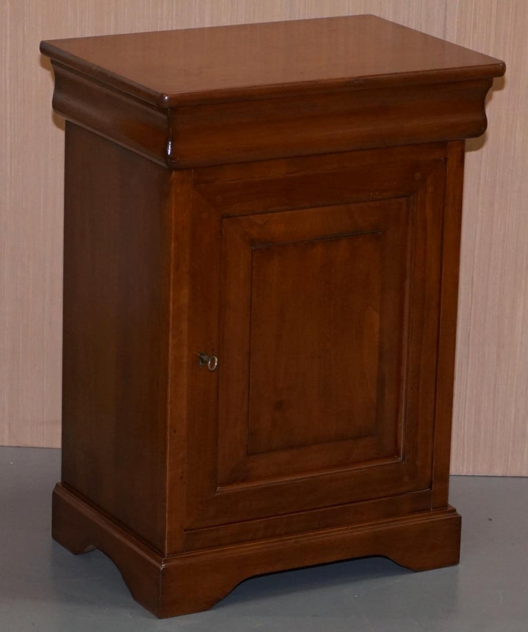 Pair of Bedside Tables Drawer Made in Italy by Consorzio Mobili