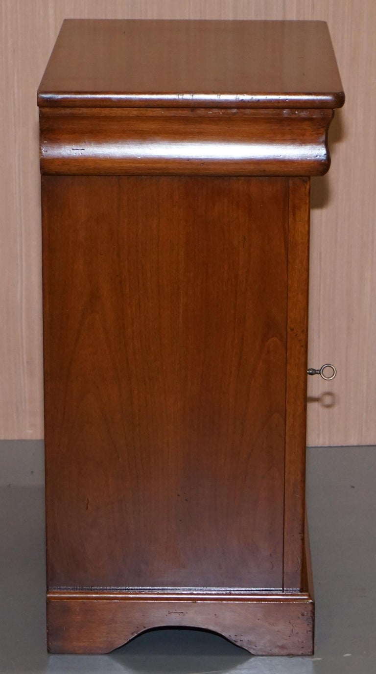 Pair of Bedside Tables Drawer Made in Italy by Consorzio Mobili