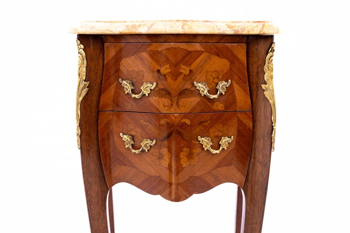 Pair of bedside tables, early 20th century, France. For Sale 4
