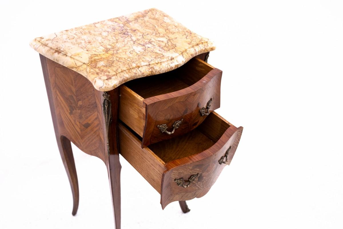 Early 20th Century Pair of bedside tables, France, ca. 1920. For Sale