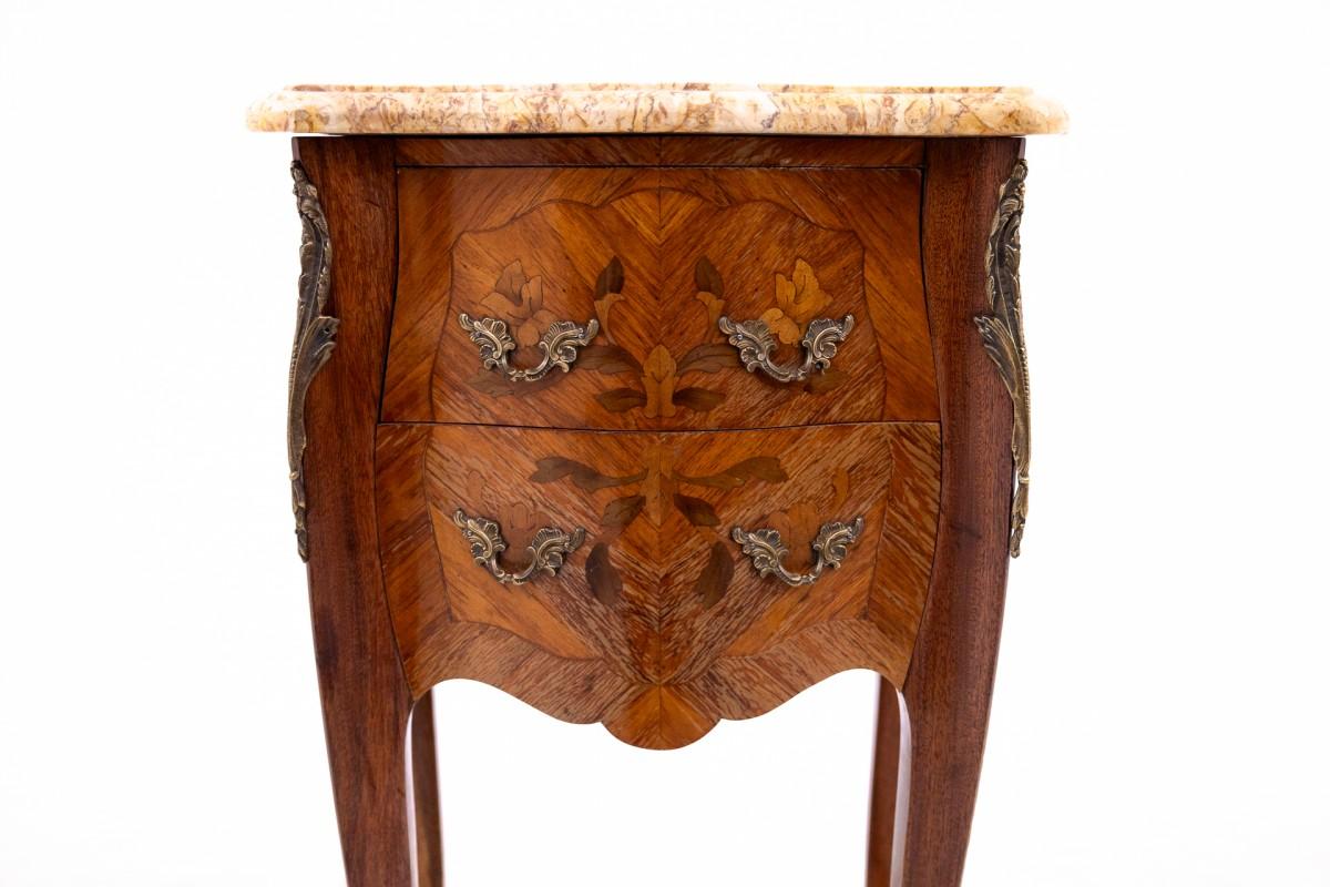 Pair of bedside tables, France, ca. 1920. For Sale 1