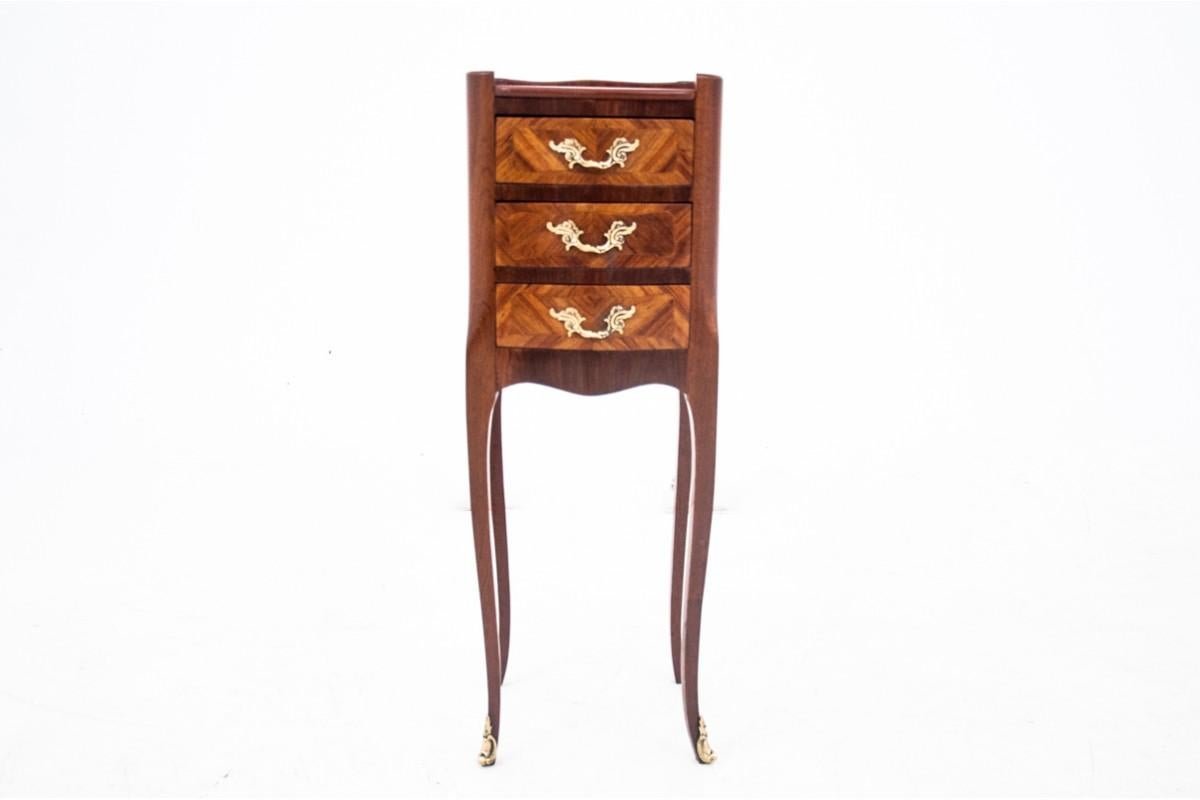 Late 19th Century Pair of bedside tables, France, circa 1880.