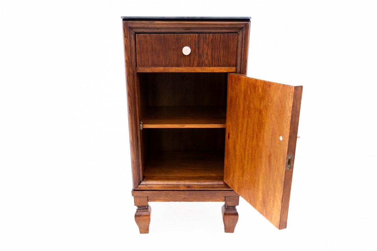 Pair of bedside tables from the early 20th century, Poland. For Sale 3