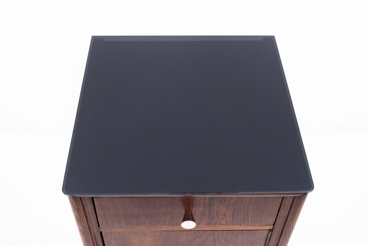 Pair of bedside tables from the early 20th century, Poland. For Sale 1