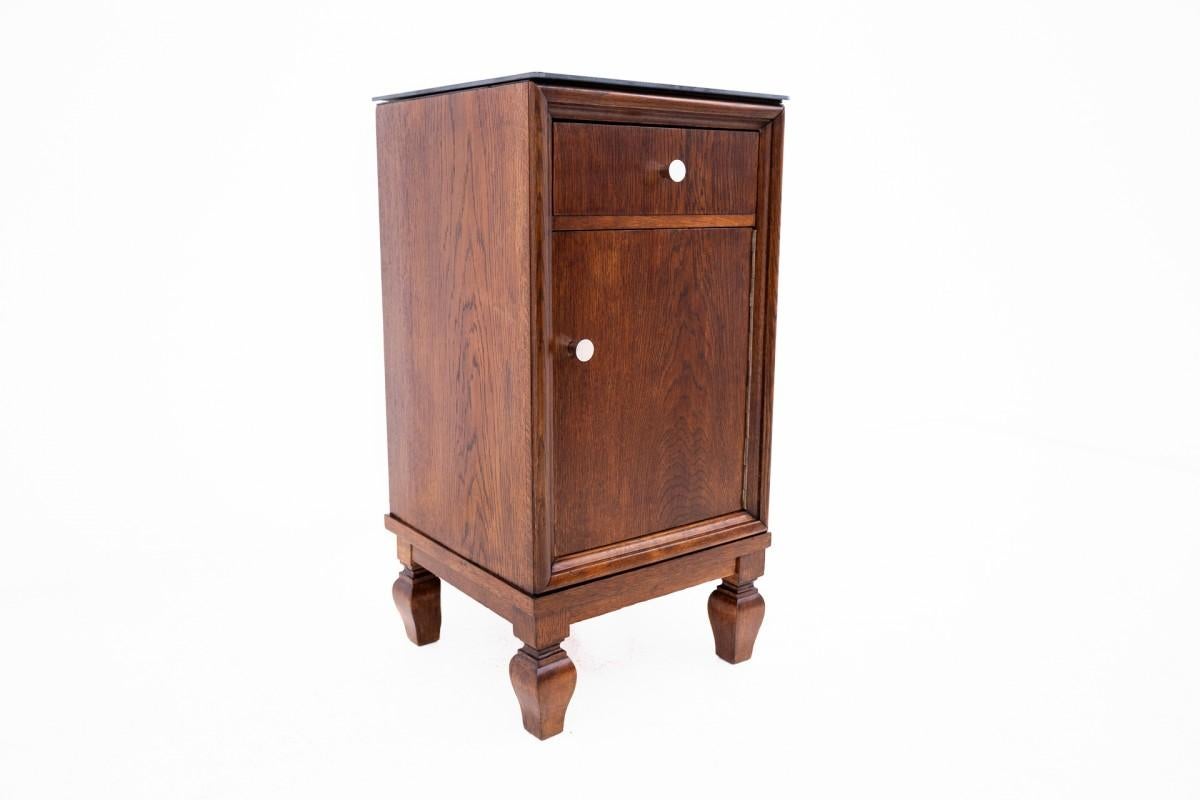 Pair of bedside tables from the early 20th century, Poland. For Sale 1