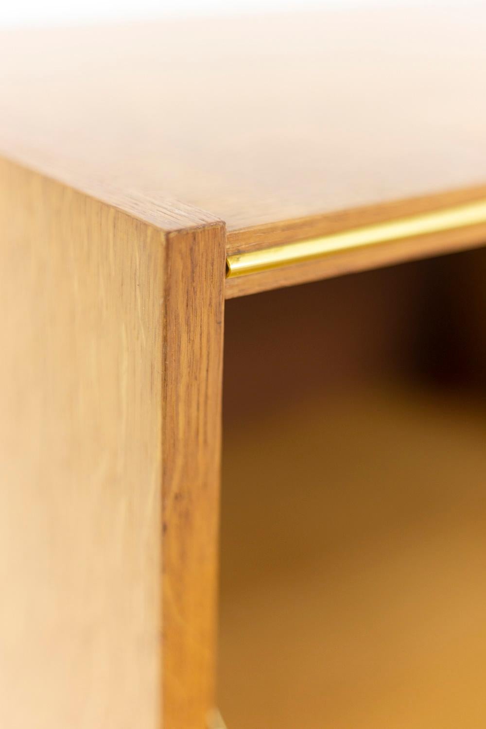 Pair of Bedside Tables in Oak, 1950s 3