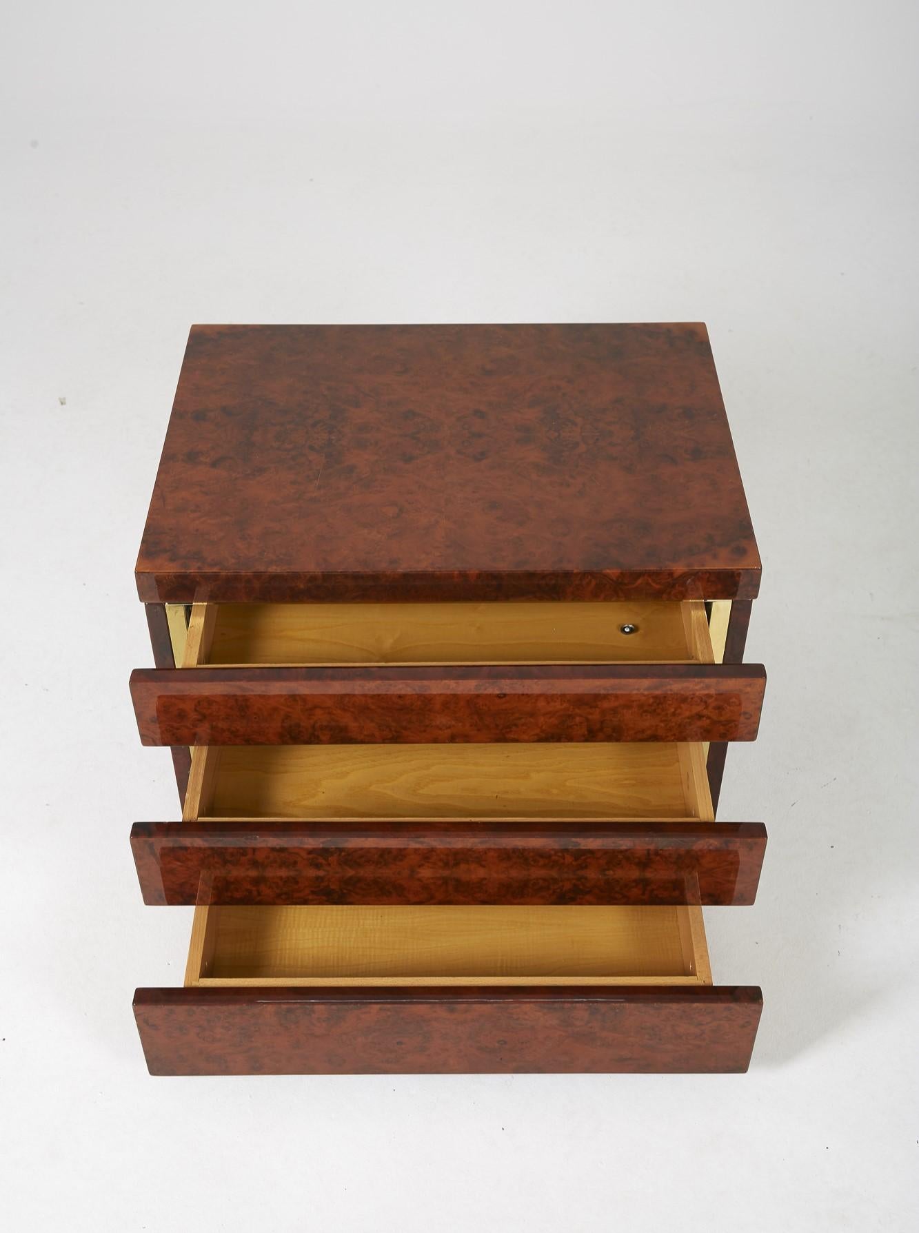 Pair of Bedside Tables Jean Claude Mahey, 1970s  5