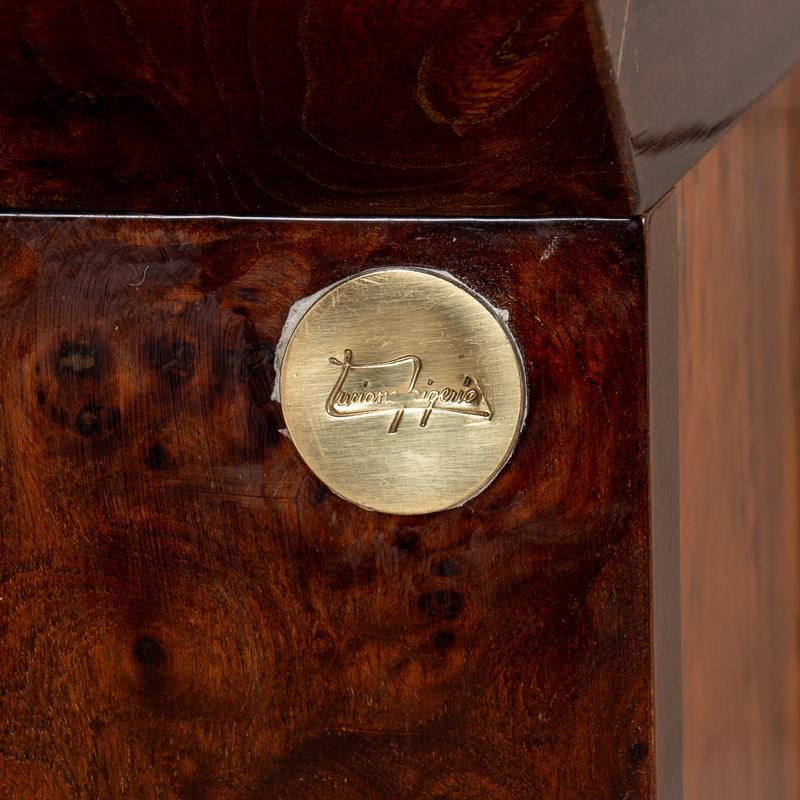 Pair of bedside tables - Luciano Frigerio 1970 For Sale 1