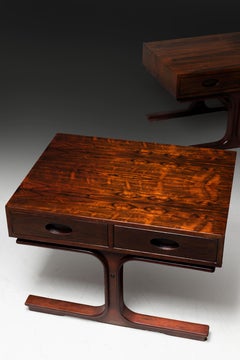 Pair of bedside tables mod. 544 Gianfranco Frattini for Bernini, 1960