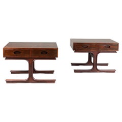 Pair of bedside tables mod. 544 Gianfranco Frattini for Bernini, 1960