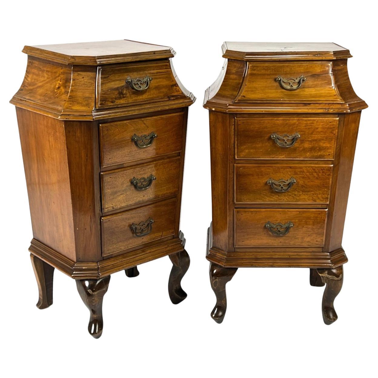 Pair Of Bedside Tables - Nightstands For Sale