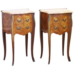 Antique Pair of Bedside Tables PBT5