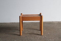 Pair of Bedside Tables Pine Wood, Denmark 1970s