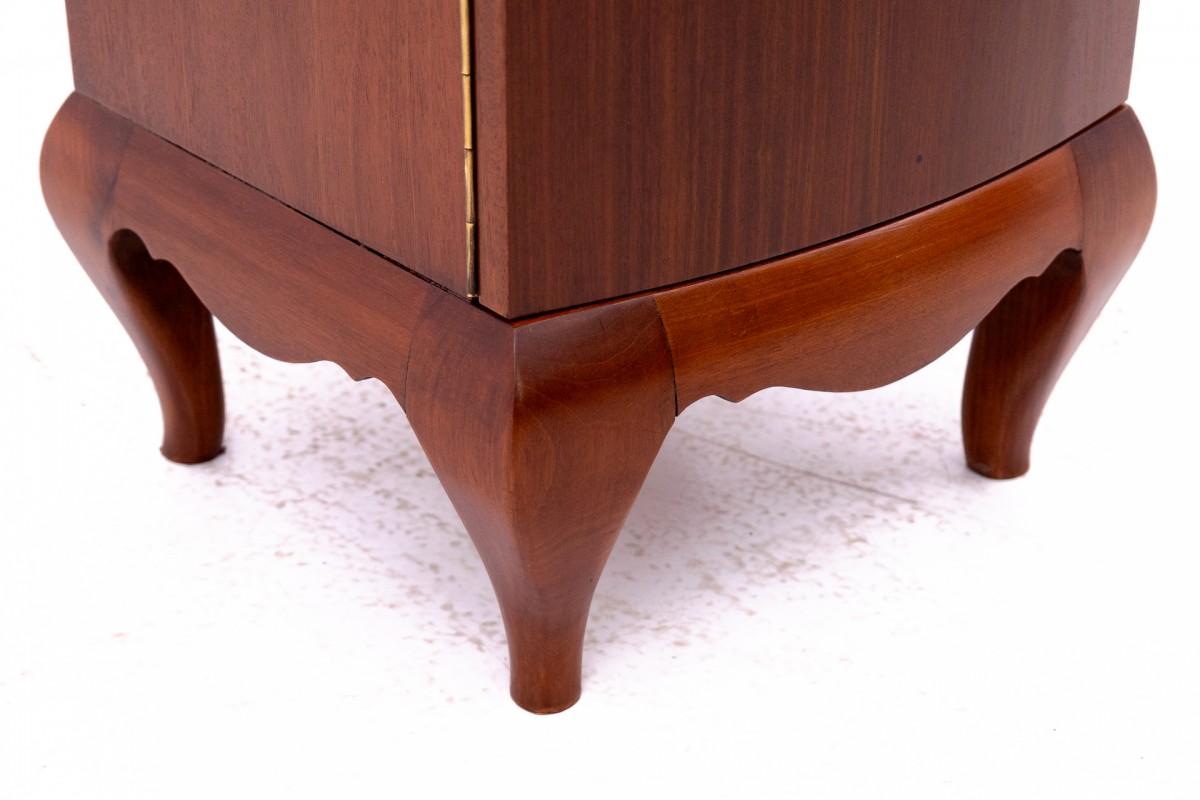 Pair of bedside tables, Poland, 1940s. For Sale 5