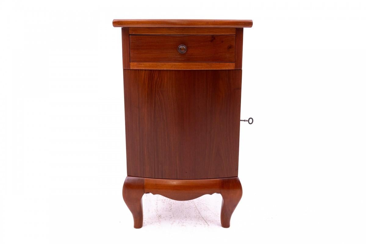 Mid-20th Century Pair of bedside tables, Poland, 1940s. For Sale