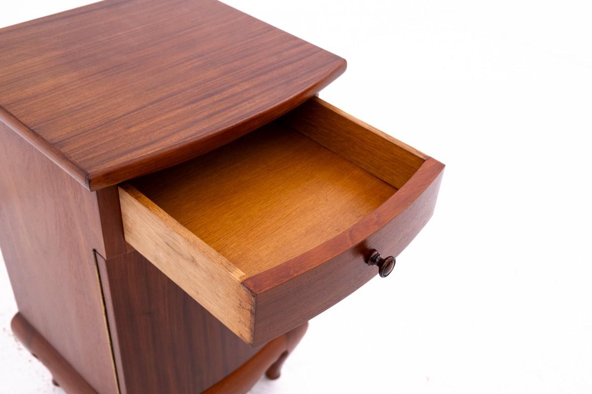 Pair of bedside tables, Poland, 1940s. For Sale 2