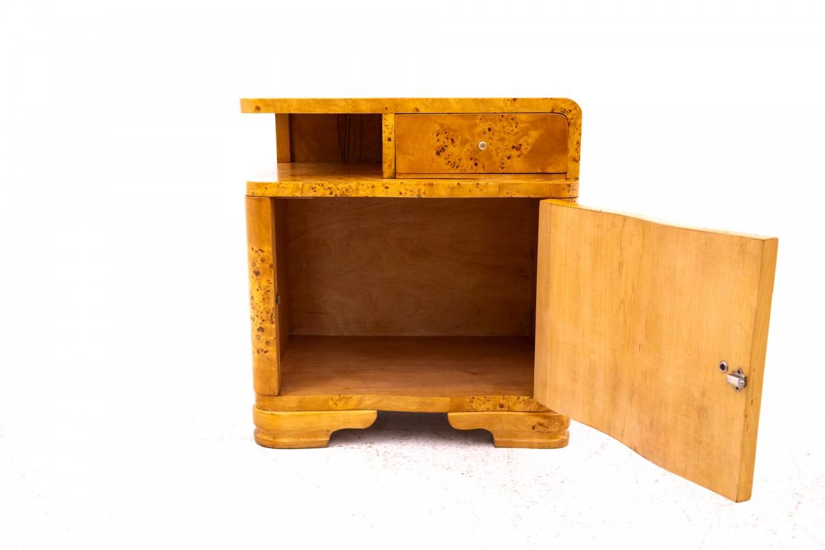 Paire de tables de chevet, Pologne, vers 1940. en vente 2