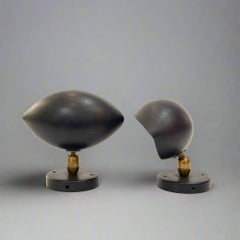 Pair of bedside wall lights by Serge Mouille, Paris early 1950s