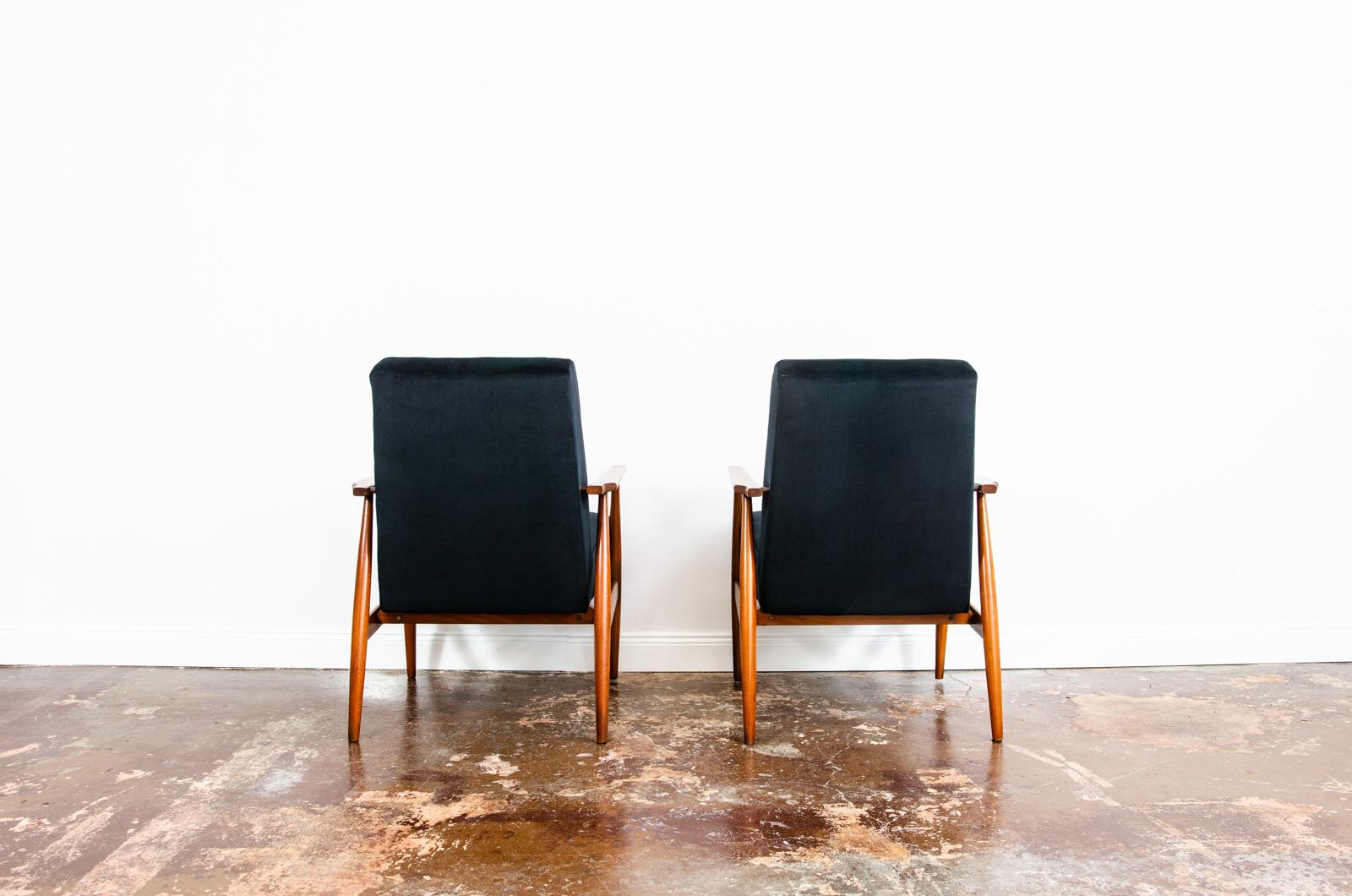 Ein Paar Sessel aus der Mitte des Jahrhunderts Typ 300-190 von H.Lis, 1960er Jahre (20. Jahrhundert) im Angebot