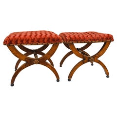 Pair of Beidermeir Stools 