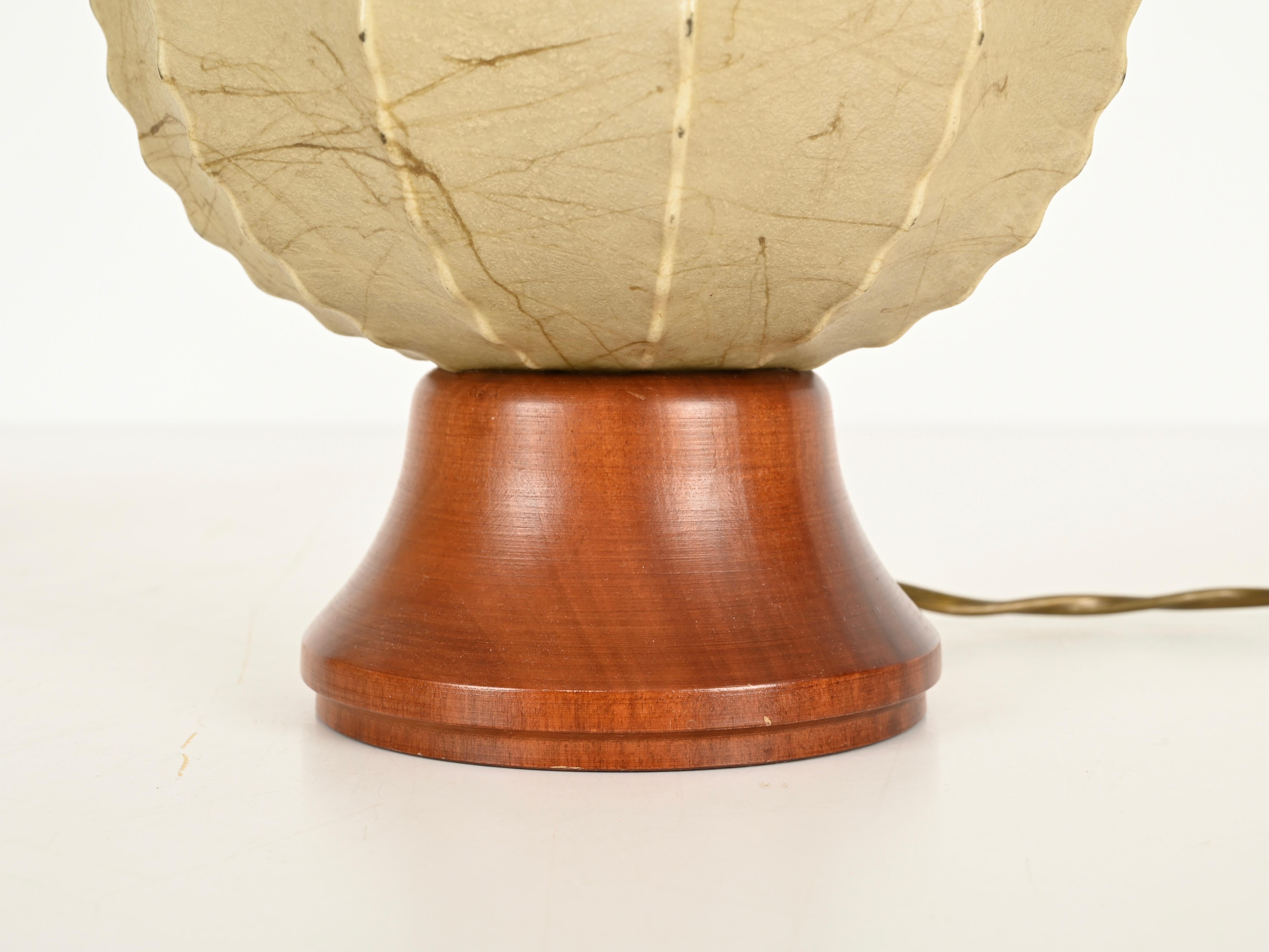 italien Paire de lampes de table Cocoon 