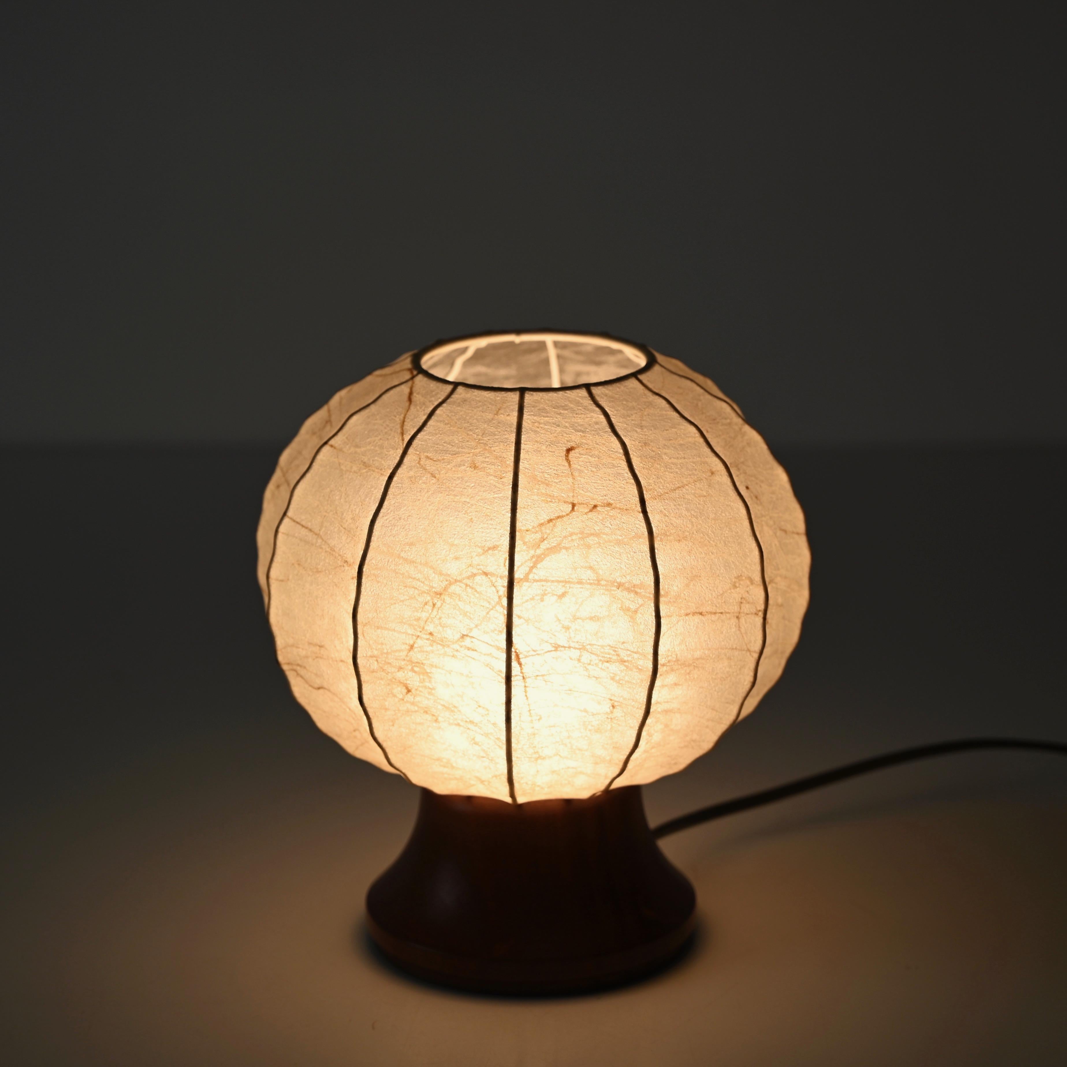 Fait main Paire de lampes de table Cocoon 
