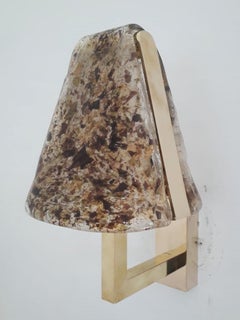 Pair of Bell Shade Sconces by Mazzega - 3 pairs available