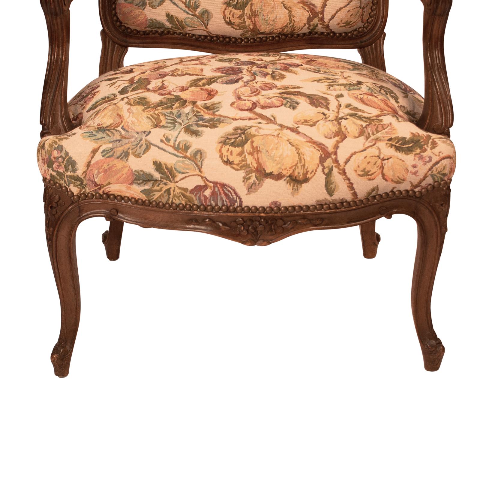 Upholstery Pair of Belle Epoque Armchairs, France, circa 1900