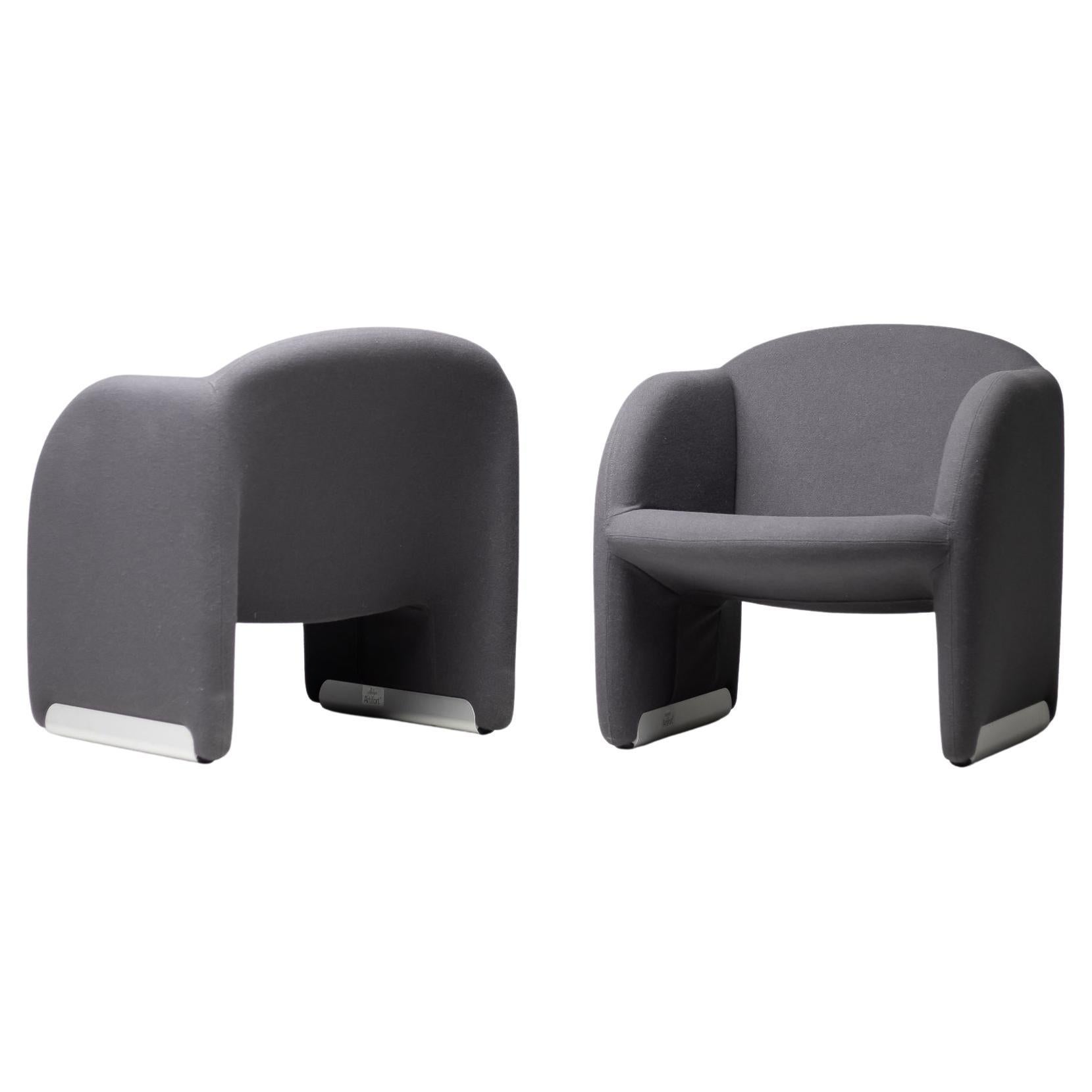 Pair of Ben Chairs by Pierre Paulin for Artifort