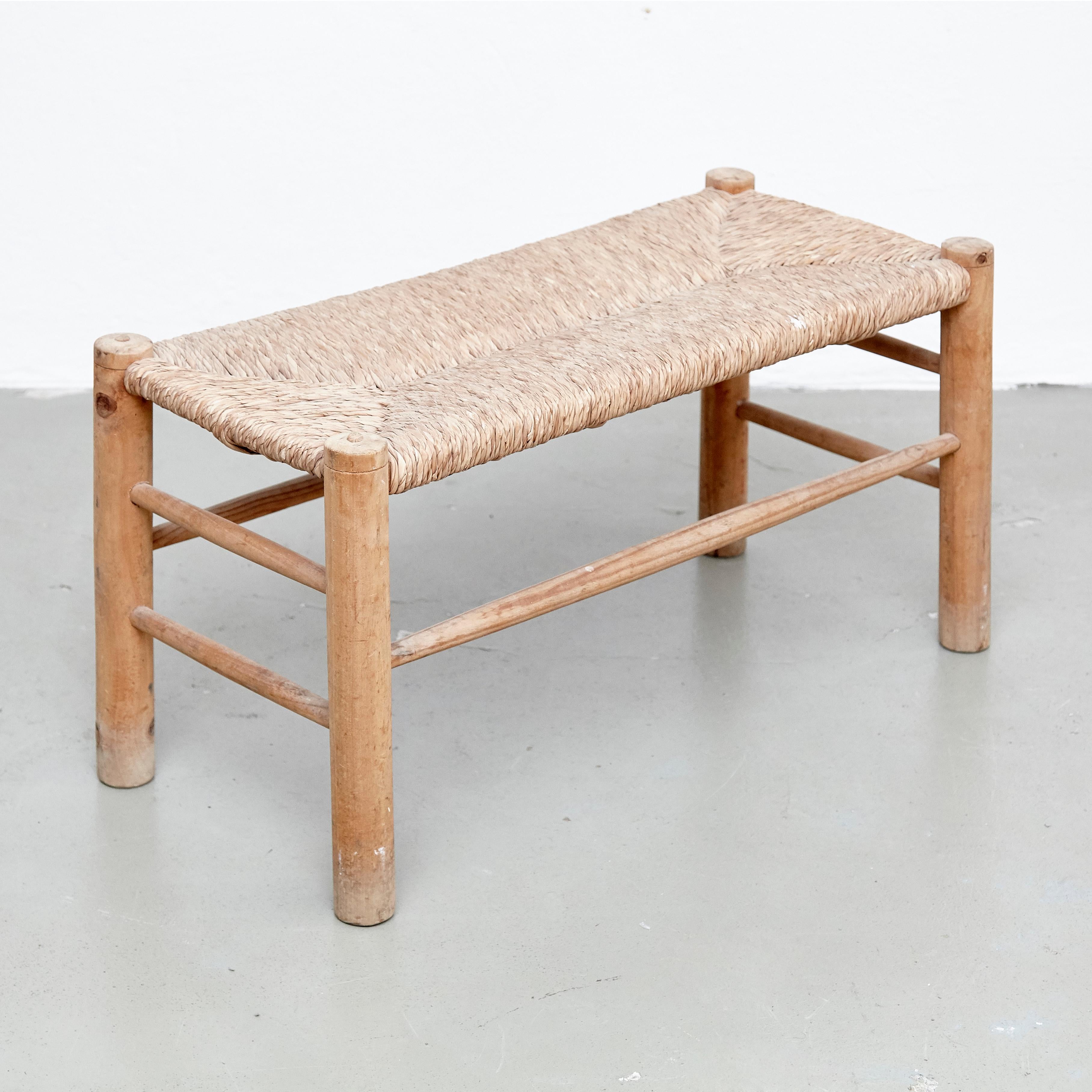 Mid-20th Century Pair of Bench in the Style of Charlotte Perriand, circa 1960