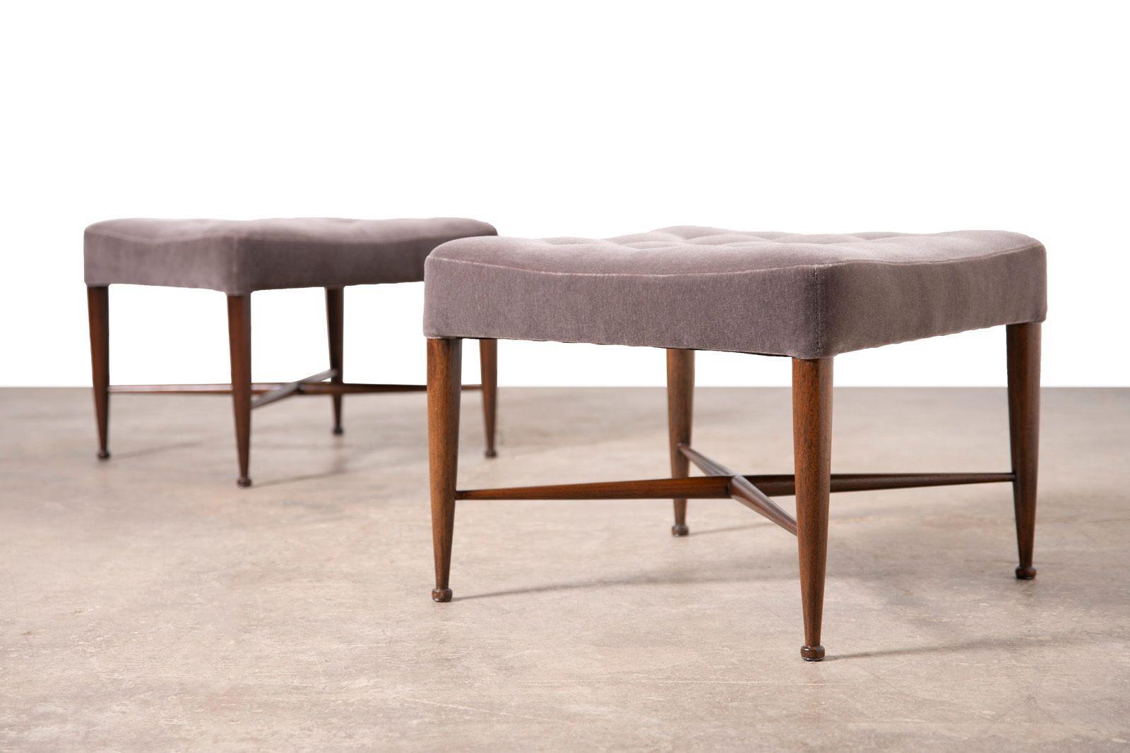 20th Century Pair of Benches by Edward Wormely for Dunbar For Sale