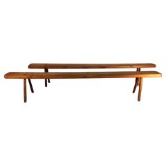Pair of Benches, Fir Tree, xx Th