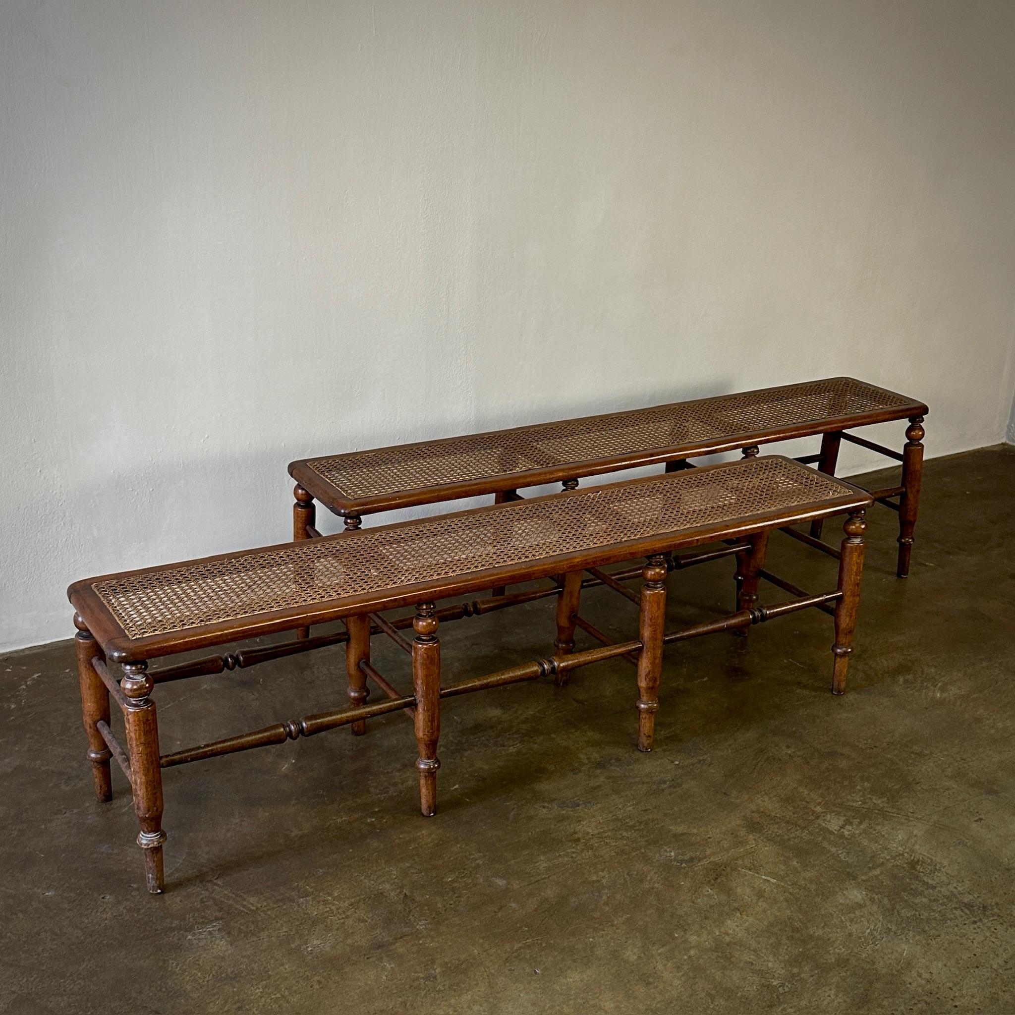 Pair of Benches In Good Condition For Sale In Los Angeles, CA