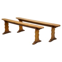 Antique Pair of Benches