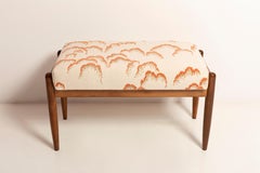 Paire de bancs en tissu Dedar Lilaz, par Vintola Studio, Europe, Pologne