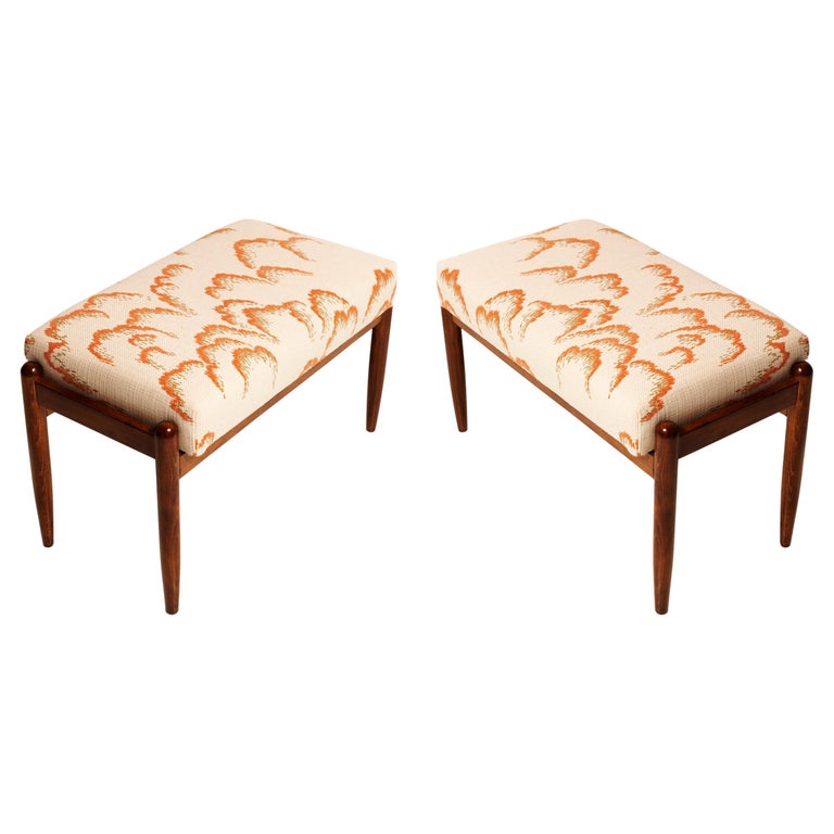 Pair of Benches in Dedar Lilaz Fabric, by Vintola Studio, Europe, Poland