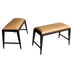 Pair of Benches in the Style of Gio Ponti