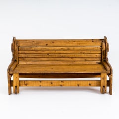 Pair of Benches, Italian Manufactory, 1960s