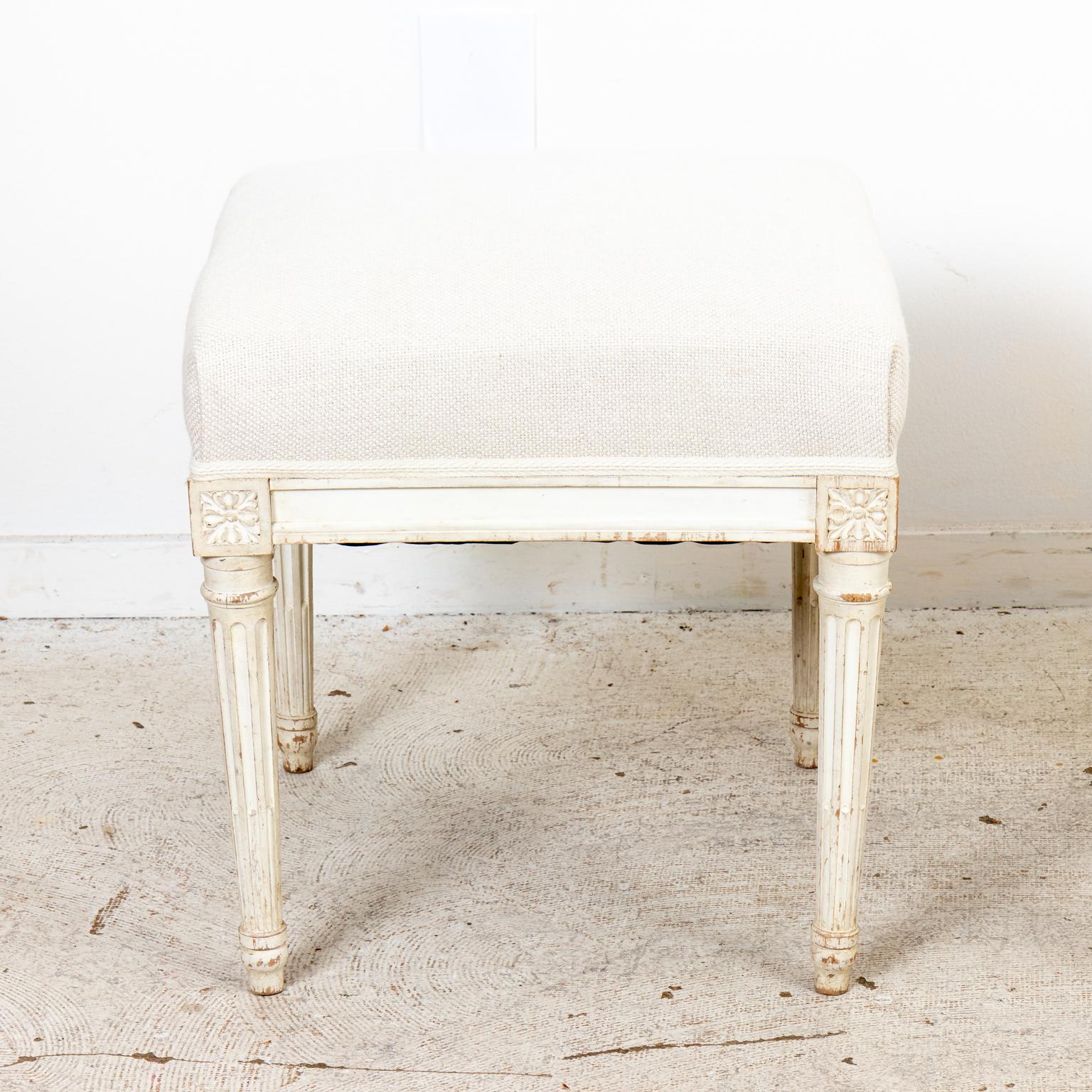 Gustavian Pair of Benches Swedish 19th Century