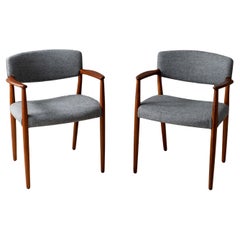 Pair of Bender Madsen & Larsen Teak Armchairs