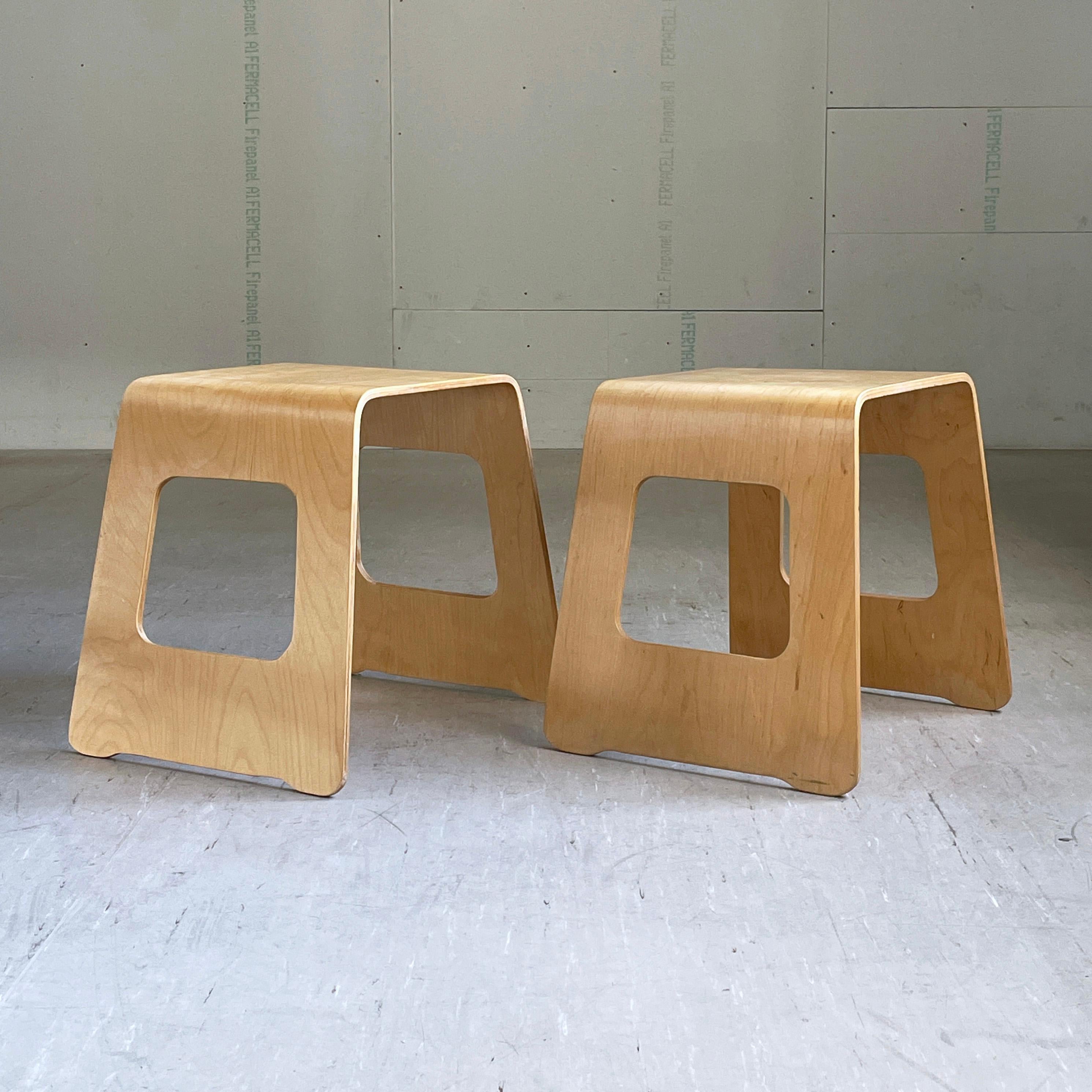 Pair of 'Benjamin' Stools by Lisa Norinder for IKEA, 1990's For Sale 3