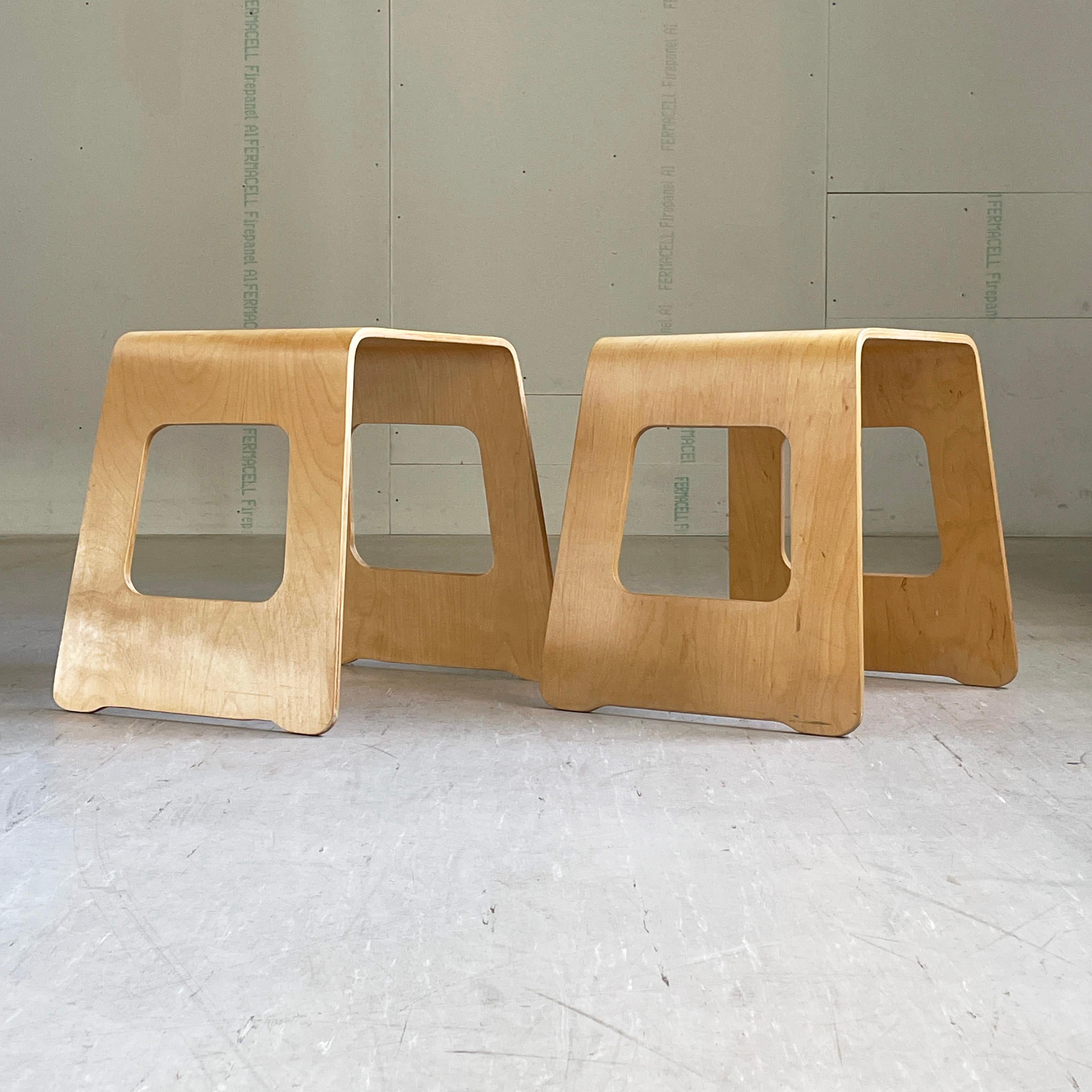 Pair of 'Benjamin' Stools by Lisa Norinder for IKEA, 1990's For Sale 5