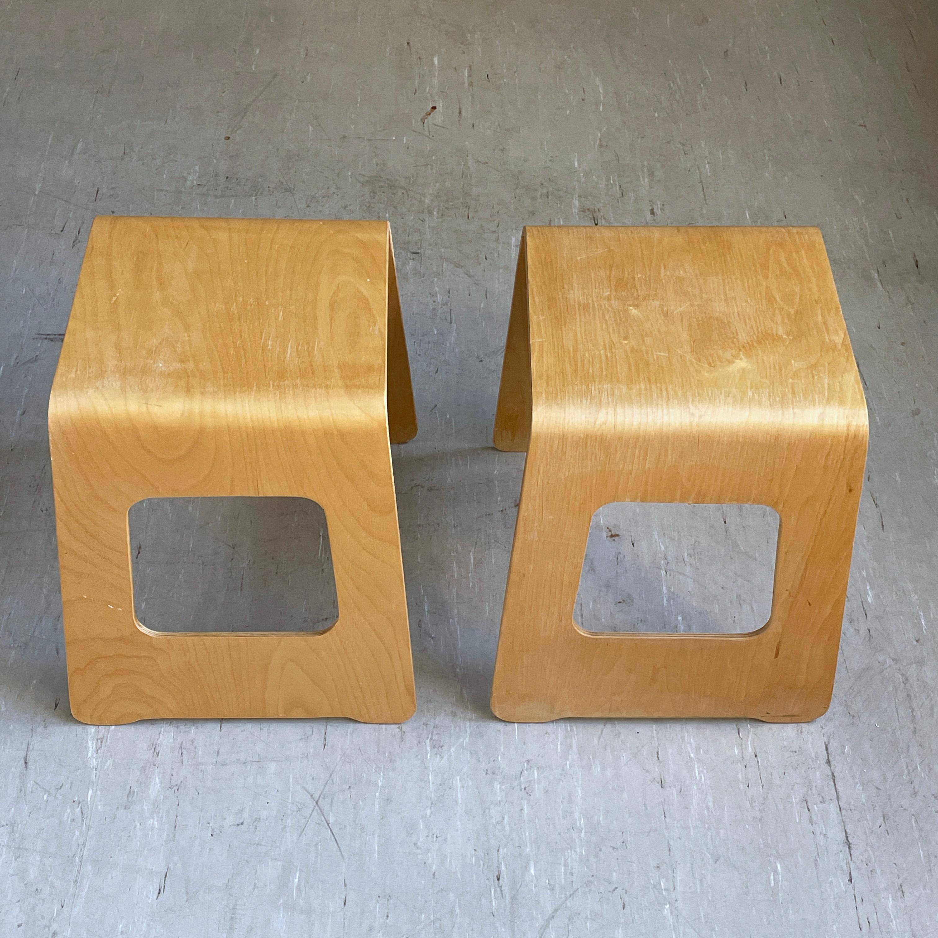 Pair of 'Benjamin' Stools by Lisa Norinder for IKEA, 1990's For Sale 6