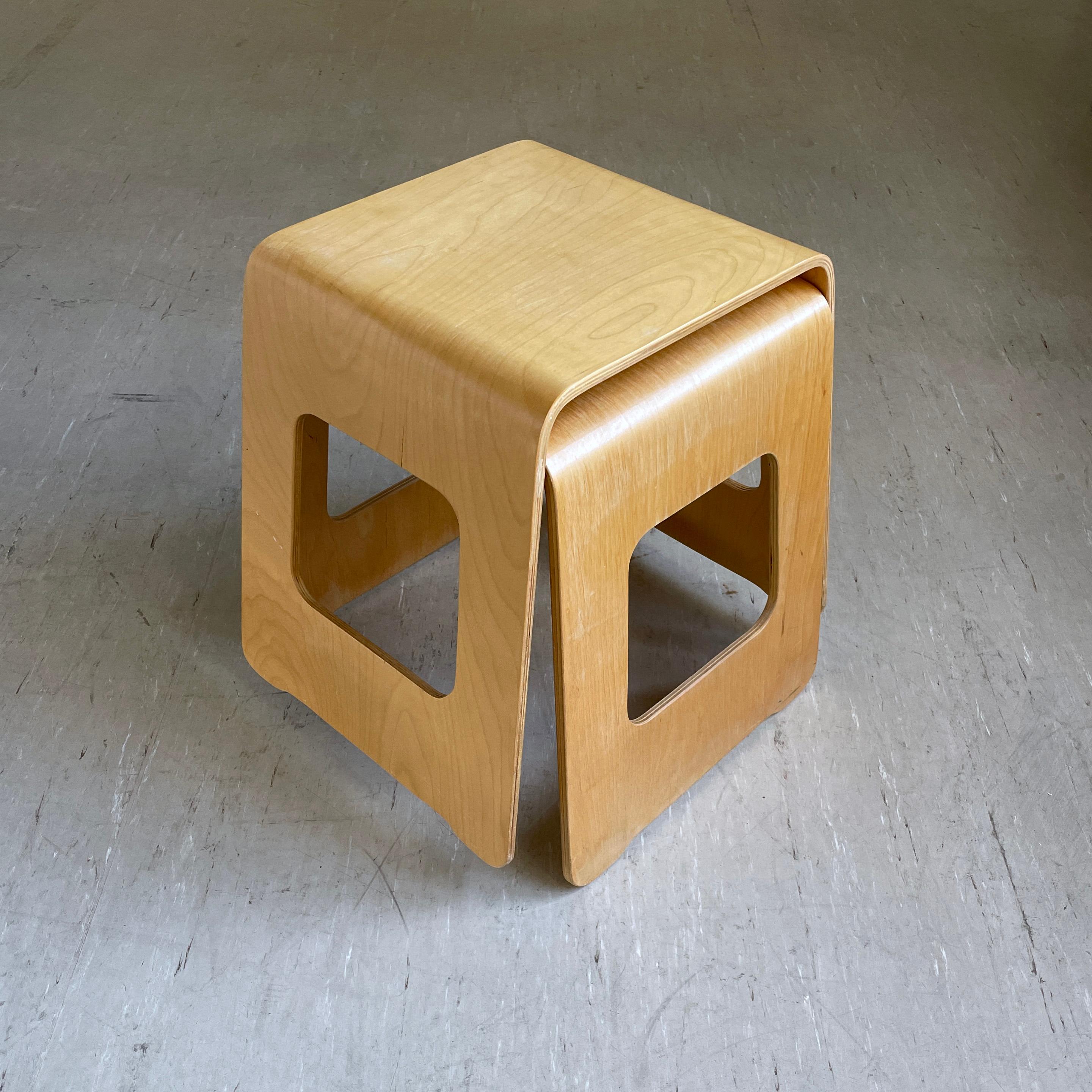 Pair of 'Benjamin' Stools by Lisa Norinder for IKEA, 1990's For Sale 7